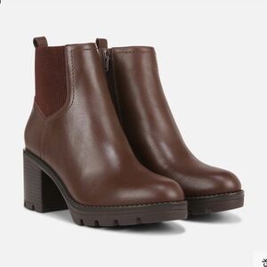 Naturalizer Chocolate Ankle Booties